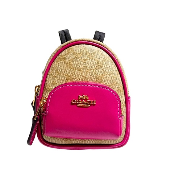 💕COACH Mini Backpack Charm.. - Picture 3 of 10